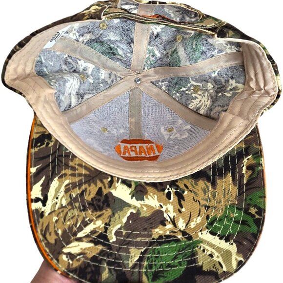 Napa Outdoors Hat Adult One Size Brown Camo Snapback Embroidered‎ Automotive - Picture 7 of 9